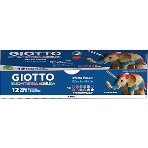 Tinta acrilica giotto 15ml 12 cores - canson (unidade)