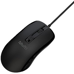 Mouse optico usb 2400dpi 4otoes preto - multi (unidade)