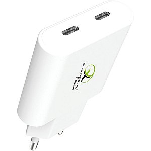 Carregador celular de parede turbo pd usb-c 45w gan 2entrad - flex (unidade)