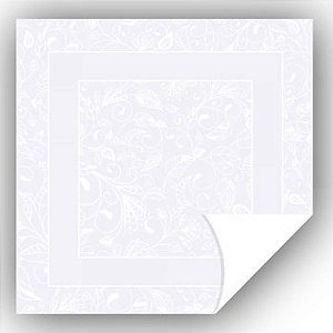 Poli dupla face 58x58cm blanc perolizado - xingo embalagens (pct.c/25)