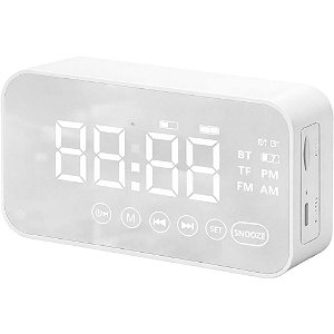 Radio relogio digital despert.c/som 10x5cm - flex (unidade)