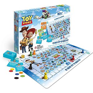 Jogo de tabuleiro toy story o que e o que e - nig brinquedos (unidade)