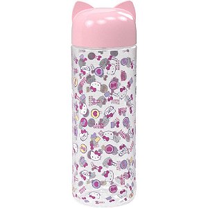 Garrafa plastica hello kitty ludica 500ml - plasutil (unidade)