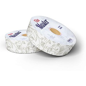Fita master decorada 32mmx100m blanc - xingo embalagens (unidade)