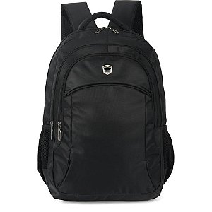 Mochila para notebook polo king basic preta 18pol. - luxcel (unidade)