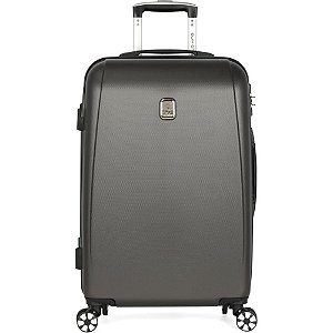 Mala de viagem bordo abs 360 geneva grafite - luxcel (unidade)
