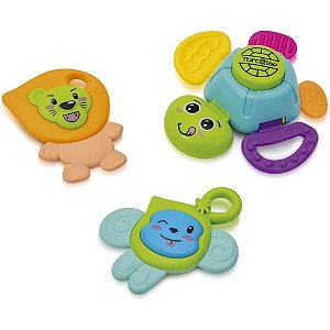 Mordedor e chocalho baby rattle - maral (unidade)