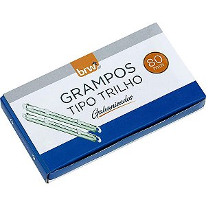 Grampo trilho metal romeu/julieta c/50 jogos - brw (caixa)