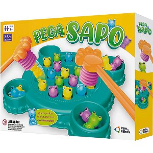 Jogo diverso pega sapo - pais e filhos (unidade)