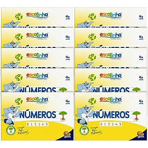 Livro caligrafia escolinha sistema uv numeros 3 - todolivro (pct.c/05)