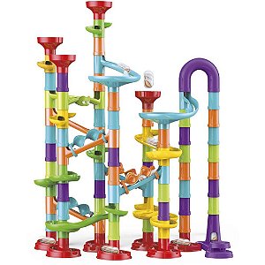 Brinquedo para montar labirinto de bolinhas 113pcs - maral (unidade)
