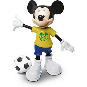 Boneco e personagem mickey hora do jogo 24cm - elka (unidade)