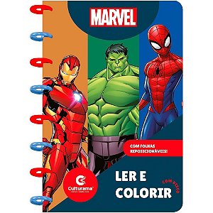 Livro infantil colorir ler e colorir disco homem aran - culturama (unidade)