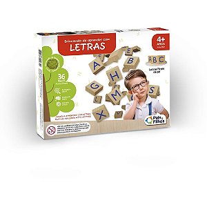 Jogo educativo brinc.de aprender letras madei - pais e filhos (unidade)