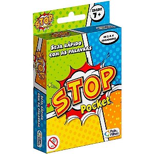 Jogo de cartas stop pocket - pais e filhos (unidade)