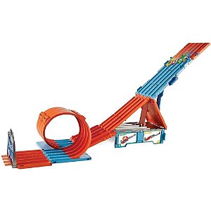 Hot wheels pista action caixa de acrobacias 3em1 - mattel (unidade)