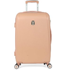 Mala de viagem bordo abs 360 geneva rose - luxcel (unidade)
