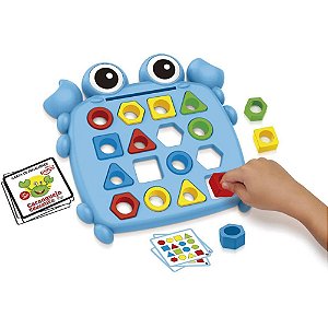 Brinquedo educativo caranguejo educativo - maral (unidade)