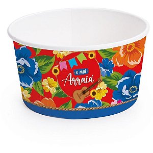 Festa junina pote mio arraia 180ml - packpel (pct.c/08)