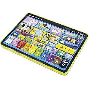 Brinquedo educativo tablet 3 idiomas 150 funcoes - maral (unidade)