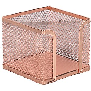 Acessorio para mesa porta papel metal rose gold rf - v.m.p. (unidade)