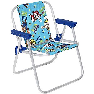 Cadeira p/piscina/praia patrulha canina blue 30kg 41,5 - bel (unidade)