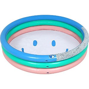 Piscina 110l 3 aneis colorida - bel (unidade)
