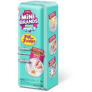 Brincando de casinha geladeira mini brands minis - candide (unidade)