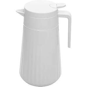 Garrafa termica rosca unique branca 1l - lyor (unidade)