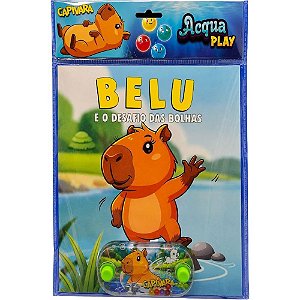 Livro brinquedo ilustrado acqua play capi belu 21x28 16p - pae editora (unidade)