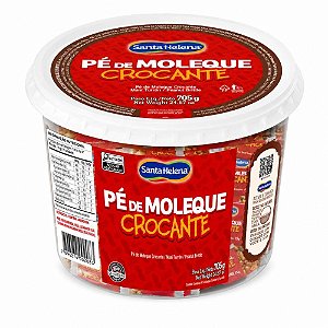 Doce pe de moleque crocante 705g - santa helena (pote-47)
