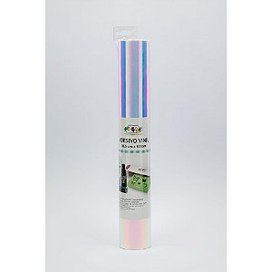 Papel laminado a4 vinil adesivo holog. unicor - off paper (rolo)