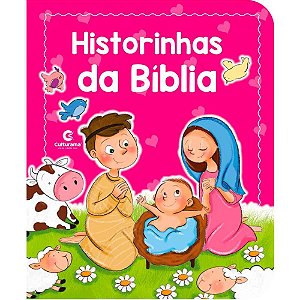 Livro infantil ilustrado pop historinhas da biblia rosa - culturama (unidade)