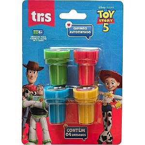 Carimbo pedagogico toy story 5 c/4 modelos - summit (bl.c/04)