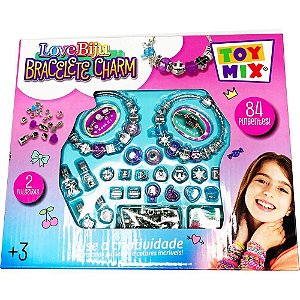 Bijuteria e micanga love biju bracelet charm (sortido) - toy mix (unidade)