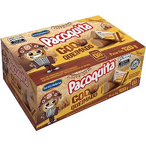 Doce pacoquita coco queimado 120g - santa helena (dp.c/08)
