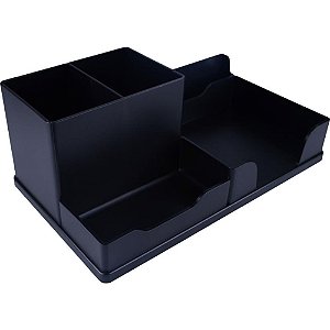 Acessorio para mesa organizador plastico preto - v.m.p. (unidade)