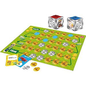 Jogo de tabuleiro meu primeiro cofrinho - brinc. de crianca (unidade)