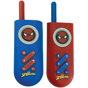 Radio comunicador spider-man - candide (par)