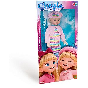 Boneca sheyla star girl 52cm (sortido) - milk (unidade)