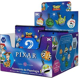 Chaveiro toy story em silicone e ziper - dac (unidade)