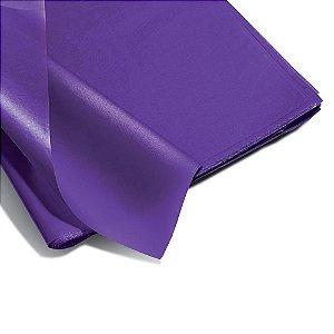 Papel de seda roxo 48x60cm 20g - ridet (pct.c/100)