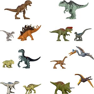Boneco e personagem jw mini figuras 2pack (sortido) - mattel (unidade)