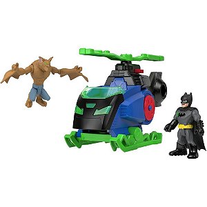 Imaginext dcsf helicoptero do batman - mattel (unidade)