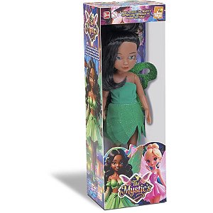 Boneca the mystics negra 34,5cm - bee toys (unidade)