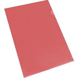 Pasta l a4 vermelho 0,15mm - acp (pct.c/10)