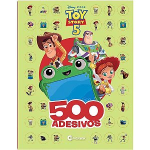 Livro com adesivos toy story 5 40p c/500 adesivos - culturama (unidade)