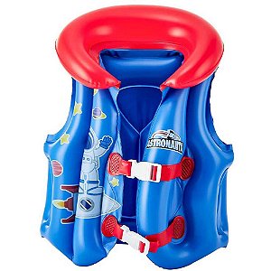 Colete inflavel astronauta infantil - dm toys (unidade)