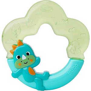 Mordedor infantil zoo dino c/agua - buba (unidade)
