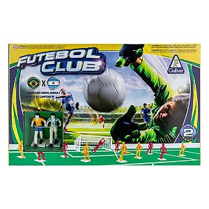 Futebol de botao club 2 brasil x argentina - gulliver (unidade)